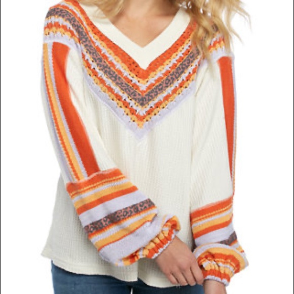 Free People Boho long sleeve SMALL